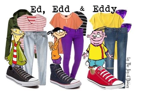 ed edd and eddy halloween costumes|More.